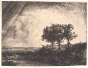 Kolme puuta tekijältä Rembrandt van Rijn