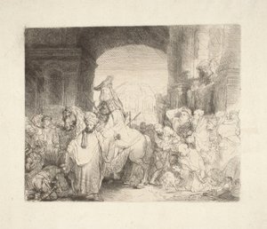 Mardokheuksen voitto tekijältä Rembrandt van Rijn