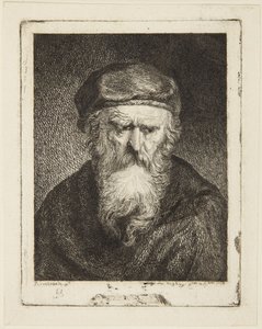 Äreä vanhus tekijältä Rembrandt van Rijn