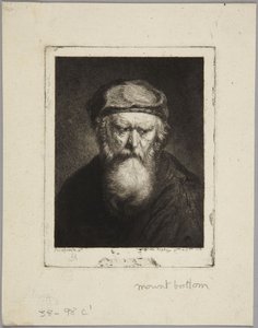 Äreä vanha mies tekijältä Rembrandt van Rijn