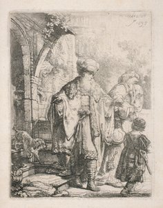 Hagarin karkotus tekijältä Rembrandt van Rijn