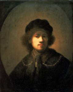 Taiteilijan muotokuva nuorena miehenä tekijältä Rembrandt van Rijn