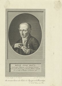 René-Just Haüyn muotokuva 1743-1822, 1804. tekijältä Remi Henri Joseph Delvaux