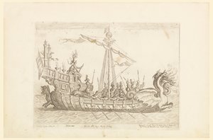 Hercole Barca del Sig. Nicolo Cimenes, Argonautien alukset Cosimo de