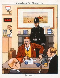 Kuolinsyyntutkijat (värilitro) tekijältä René Bull