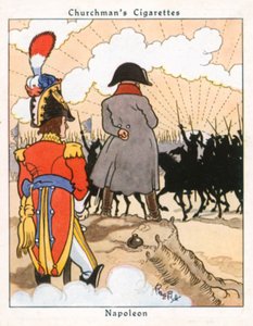 Napoleon (värilitografia) tekijältä René Bull