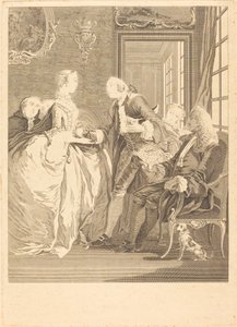 Avioliittosopimus tekijältä René Gaillard after Charles Eisen