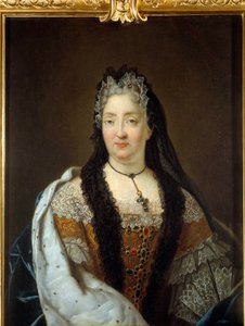 Muotokuva Anne Marie de La Tremoillesta, Ursinien prinsessasta (1642-1722) Rene Antoine Houassen (1645-1710) maalaus