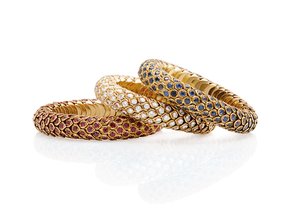 Kolme "Honeycomb" rannerengasta