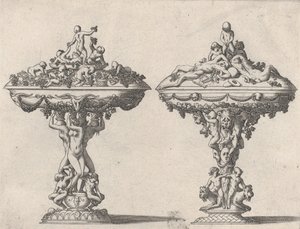 Kaksi kuppia, 1500-1700 luvut.