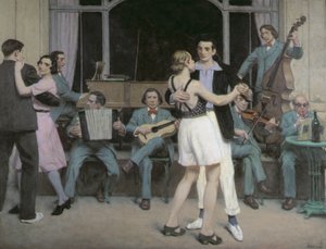 Cabourgin kasinobaari, n. 1930 (öljy kankaalle)