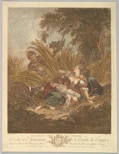 Les Amans Surpris Yllätyt rakastajat, 1700-luku.