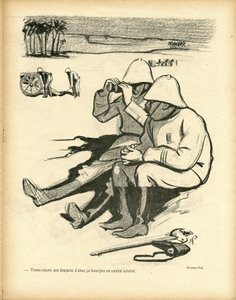 Kuva Hermann-Paulista (1864-1940) Le Canard Sauvagessa tekijältä Rene George Hermann Paul