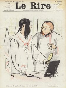 Le Rire -lehden kuvitus tekijältä Rene George Hermann Paul