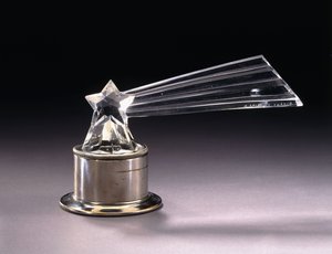 Comete, n. 1925 (kirkas himmeä lasi) tekijältä Rene Jules Lalique