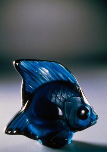 Kala lasissa tekijältä Rene Jules Lalique