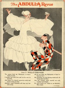 Abdulla-savukkeet, 1920-luku tekijältä Rene Vincent
