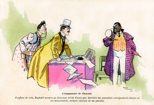 George Footittin Nouveau Cirque de Paris -klovniduon johtajan Chocolatin sitoumus (kirjoitti joskus FootIT tai Footitt, oikea nimensä Tudor Hall, valkoinen pelle