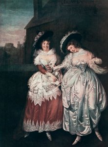Rouva Page ja rouva Ford Reading Falstaffs Love Letters, 1700-luvun loppu - 1800-luvun alku 1912.
