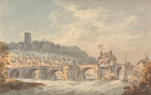 Bridgnorth Bridge, Shropshire tekijältä Rev. William Gilpin