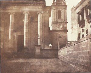Pyhän Paavalin katedraali, Valletta, Malta, kellotornilla tekijältä Reverend Calvert Richard Jones