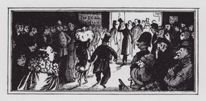 Ensimmäiset yöt (litho) tekijältä Rex (after) Whistler