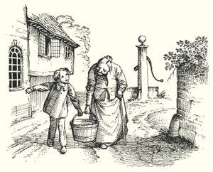 Hans Christian Andersen: Little Tuk (litho) tekijältä Rex (after) Whistler