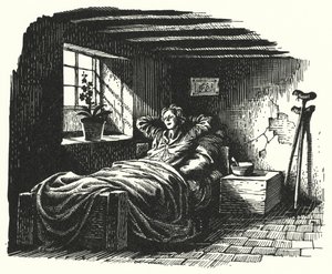 Hans Christian Andersen: Enkeli (litho) tekijältä Rex (after) Whistler