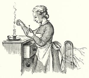 Hans Christian Andersen: The Darning-Needle (litho) tekijältä Rex (after) Whistler