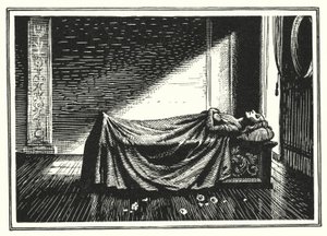 Hans Christian Andersen: Onnen galoshes (litho) tekijältä Rex (after) Whistler