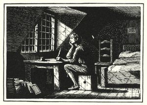 Hans Christian Andersen: The Goblin and The Huckster (litho) tekijältä Rex (after) Whistler