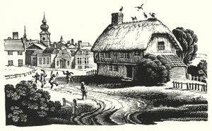 Hans Christian Andersen: Haikarat (litho) tekijältä Rex (after) Whistler