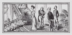Ulkoministeriön puolue (litho) tekijältä Rex (after) Whistler