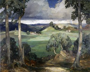 Storiths Wharfedalessa Bolton Abbey Estaten alueella tekijältä Rex Vicat Cole