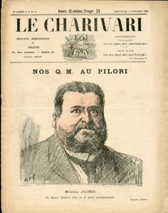 Kansi kappaleesta "The Charivari", Satiirinen väreissä tekijältä Ricardo Flores