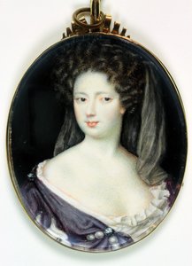 Anne Greville, Kingstonin kreivitär (vesiväri norsunluun)