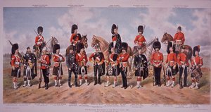 Britannian armeijan skotlantilaiset rykmentit vuonna 1895