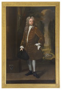 William Stukeley, n. 1726 (öljy kankaalle) tekijältä Richard (attr. to) Collins