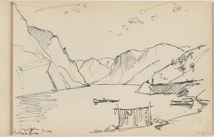 Sognefjorden Aurlandsfjord tekijältä Richard Baseleer