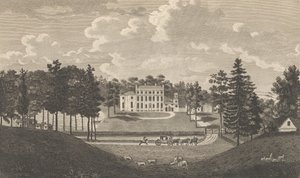 Bradborne, lähellä Sevenokea, Kentin piirikunnassa, Edward Hastedin teoksesta The History and ..., 1777-90.
