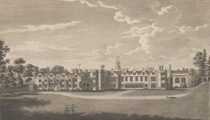 Knole, lähellä Sevenokea, Kentin kreivikunnassa, entinen palatsi, joka kuului Archiepille..., 1777-90.