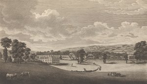 Preston Hall Aylesfordissa, Kentin kreivikunnassa, Edward Hastedin teoksesta The History and..., 1777-90.