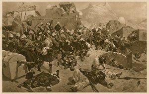 92. ylämaalaiset ja 2. gurkhat hyökkäsivät Gundi Mulla Sahibdadiin Kandaharin taistelun aikana Afganistanissa ja toisessa anglo-afganistanilaissodassa