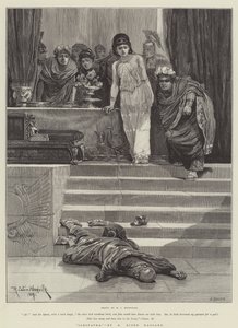 "Cleopatra", kirjoittanut H Rider Haggard (kaiverrus) tekijältä Richard Caton II (after) Woodville