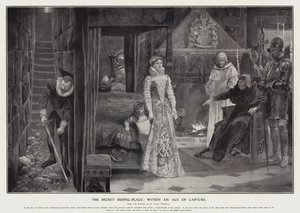 Salainen piilopaikka: sieppausässän sisällä (litho)