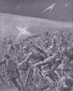 Piikkilangan kietomana: History of the Great War Vol. 3, Waverley Book Co Limited, n. 1920. tekijältä Richard Caton Woodville