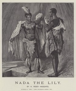 Nada lilja, kirjoittanut H Rider Haggard