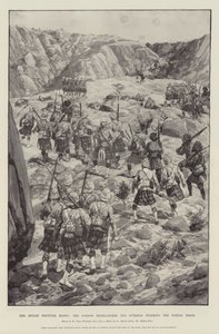 Indian Frontier Rising, Gordon Highlanders ja gurkhat hyökkäävät Dargain harjulle