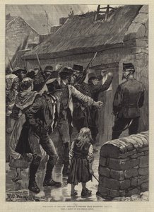 Irlannin osavaltio, joka palvelee prosessia lähellä Headfordia, Galway tekijältä Richard Caton Woodville junior