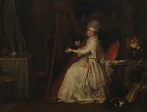 Marianne Dorothy Harland 1759-1785, myöhemmin rouva William Dalrymple. tekijältä Richard Cosway